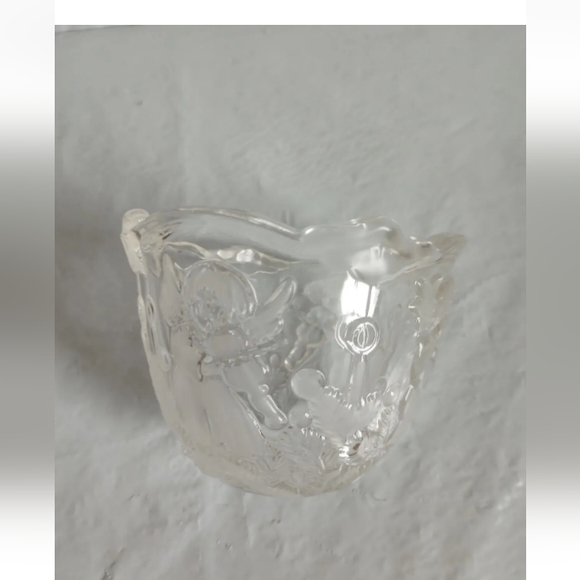 Mikasa Christmas Holiday Light Frosted Angel Votive Tea Light Candle Hol… - Picture 2 of 6